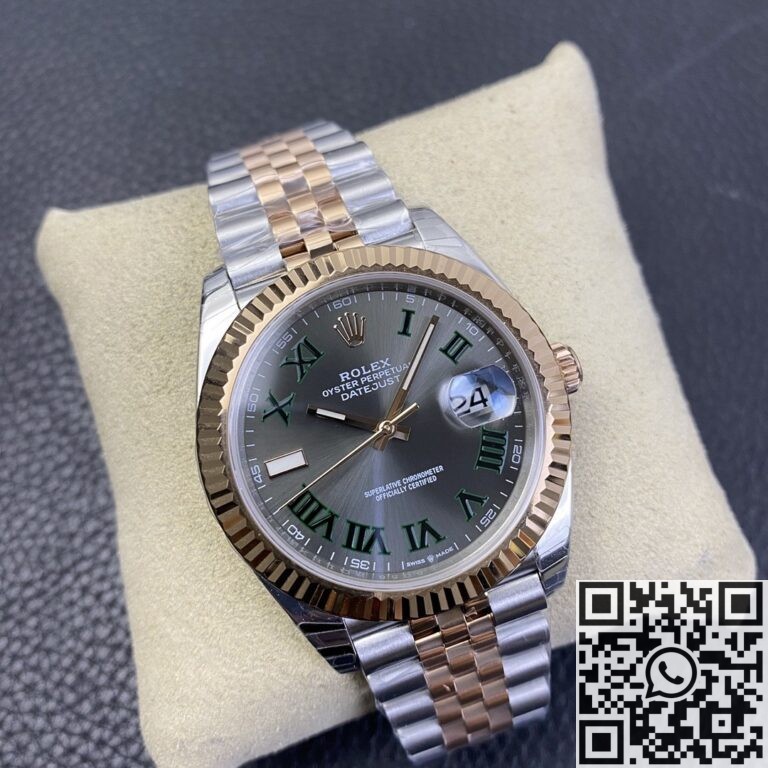 EW Factory Replica Rolex Datejust M126331-0016 Rose Gold