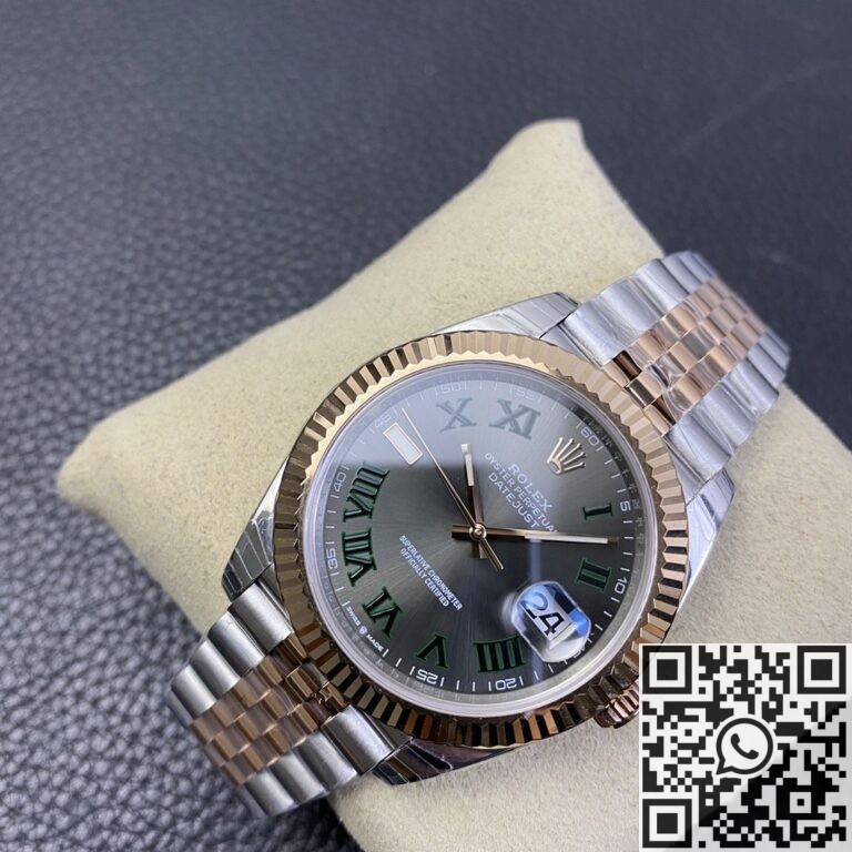 EW Factory Replica Rolex Datejust M126331-0016 Rose Gold