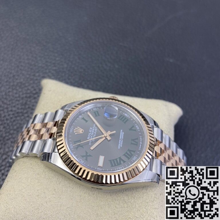 EW Factory Replica Rolex Datejust M126331-0016 Rose Gold