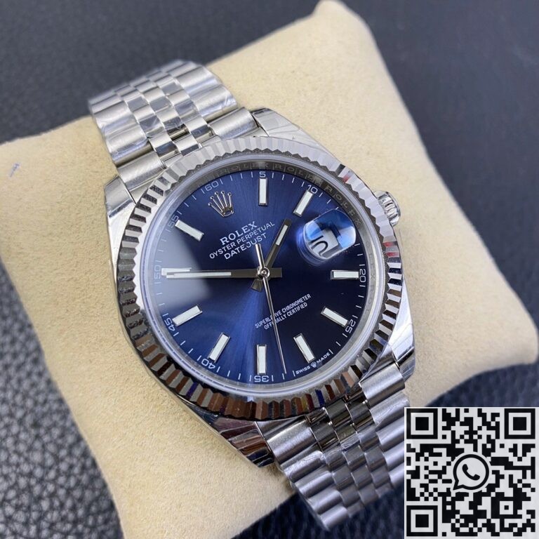 EW Factory Replica Rolex Datejust M126334-0002 Blue Dial