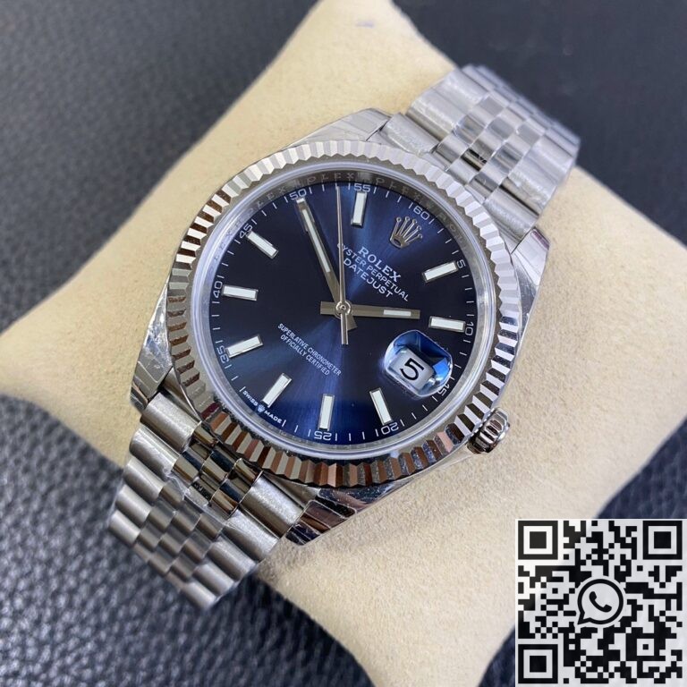 EW Factory Replica Rolex Datejust M126334-0002 Blue Dial