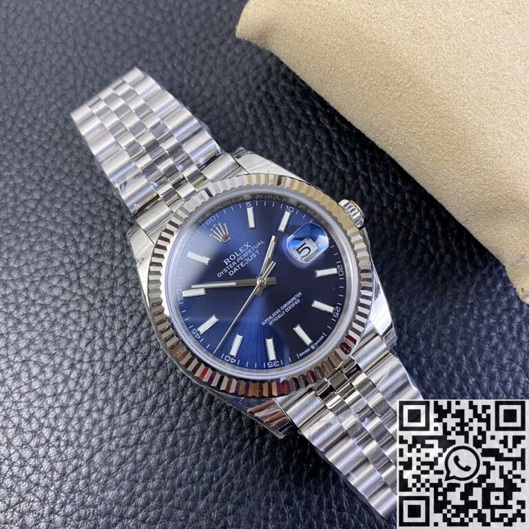 EW Factory Replica Rolex Datejust M126334-0002 Blue Dial