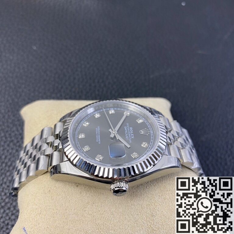 EW Factory Replica Rolex Datejust M126334-0006 Gray Dial