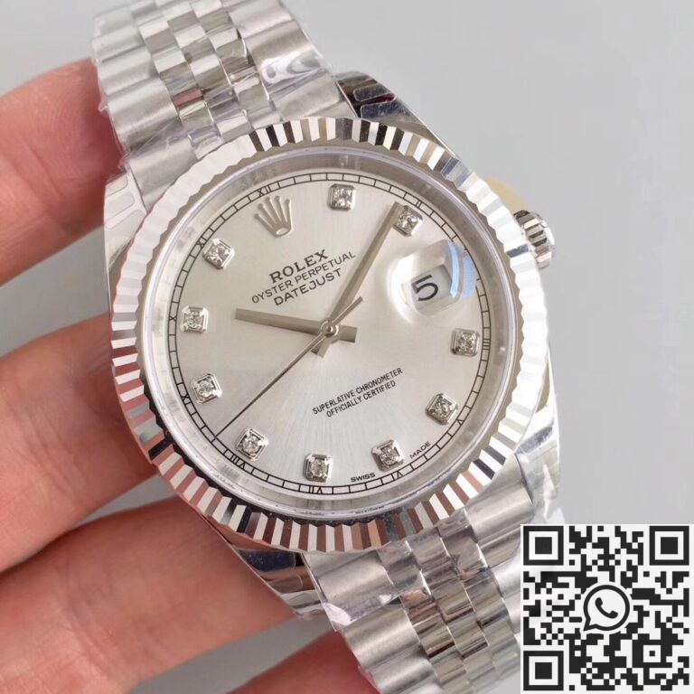 EW Factory Replica Rolex Datejust M126334 Silver Dial 41mmEW Factory Replica Rolex Datejust M126334 Silver Dial 41mm