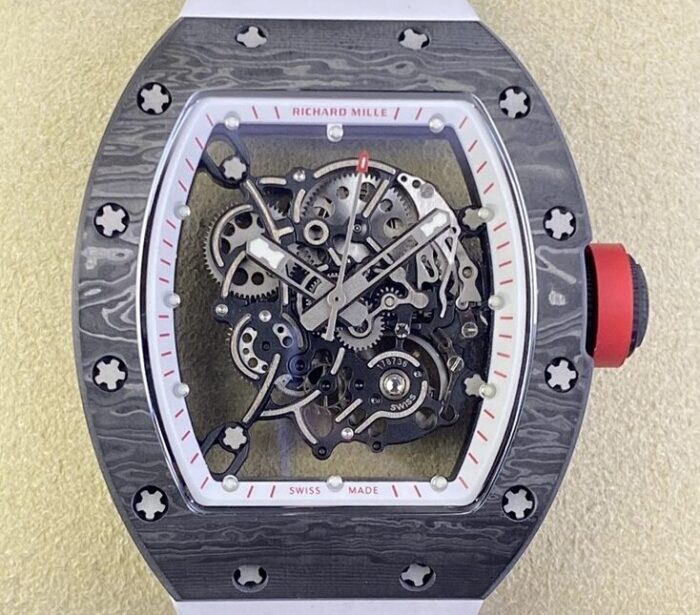 KV Factory Replica Richard Mille RM055 V5 Carbon Fiber Watch Case Series