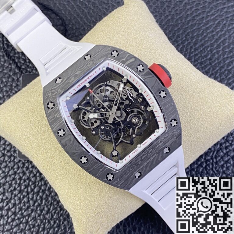 KV Factory Replica Richard Mille RM055 V5 Carbon Fiber Watch Case Series