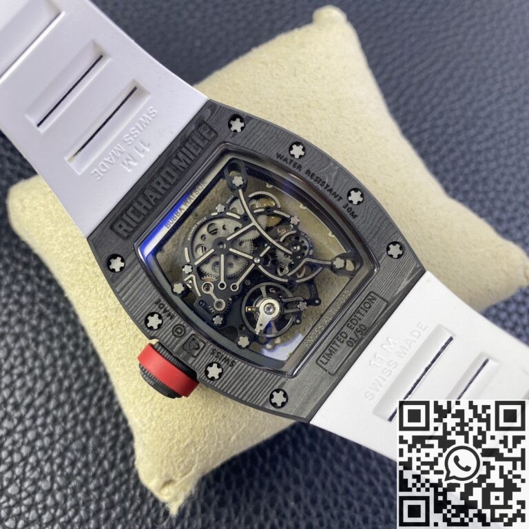 KV Factory Replica Richard Mille RM055 V5 Carbon Fiber Watch Case Series