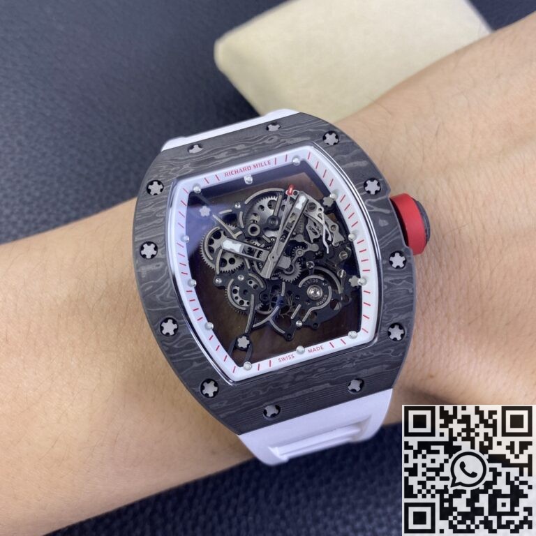 KV Factory Replica Richard Mille RM055 V5 Carbon Fiber Watch Case Series