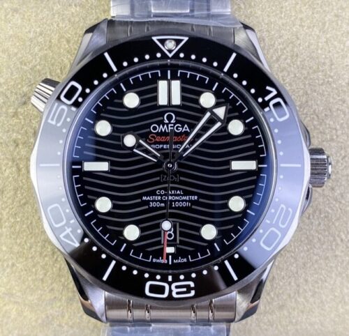 VS Factory Replica Omega Seamaster Diver 300M 212.30.41.20.01.003 Black Dial Series