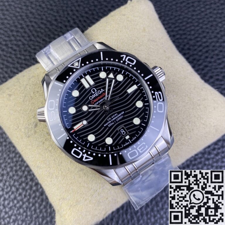 VS Factory Replica Omega Seamaster Diver 300M 212.30.41.20.01.003 Black Dial Series