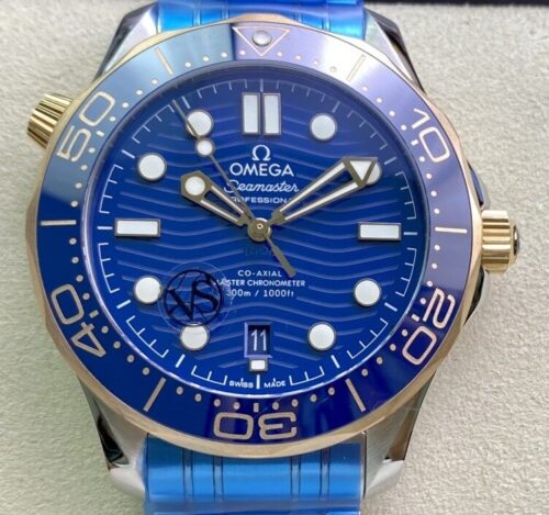 VS Factory Replica Omega Seamaster Diver 300M 210.20.42.20.03.002 Rose Gold Series