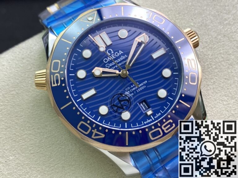 VS Factory Replica Omega Seamaster Diver 300M 210.20.42.20.03.002 Rose Gold Series