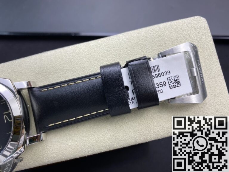 VS Factory Replica Watches Panerai Luminor PAM359 Black Leather Strap