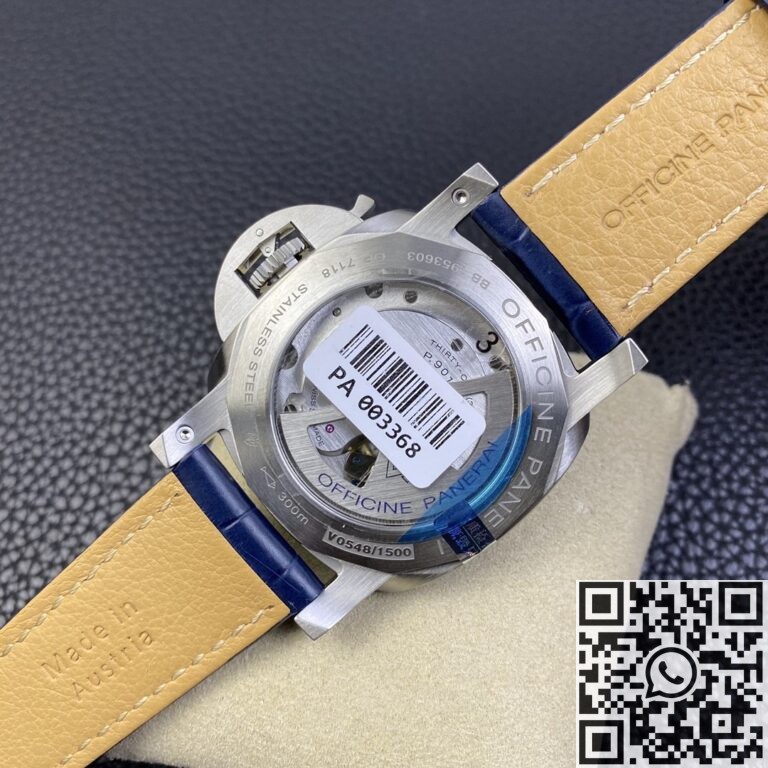 VS Factory Replica Watches Panerai Luminor GMT PAM01033 Blue Dial