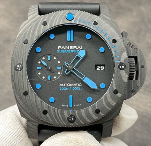 VS Factory Replica Watches Panerai Submersible PAM01616 Black Dial 47MM