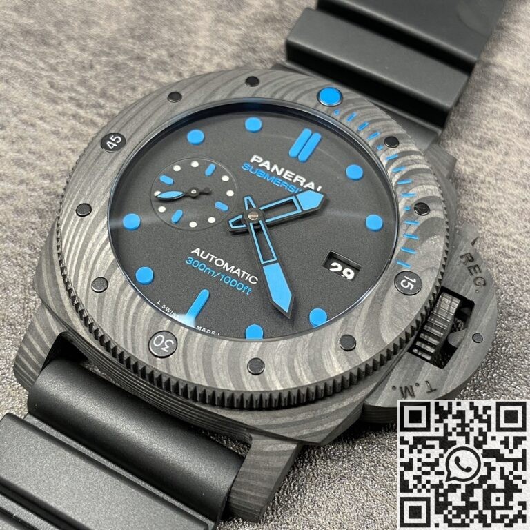 VS Factory Replica Watches Panerai Submersible PAM01616 Black Dial 47MM