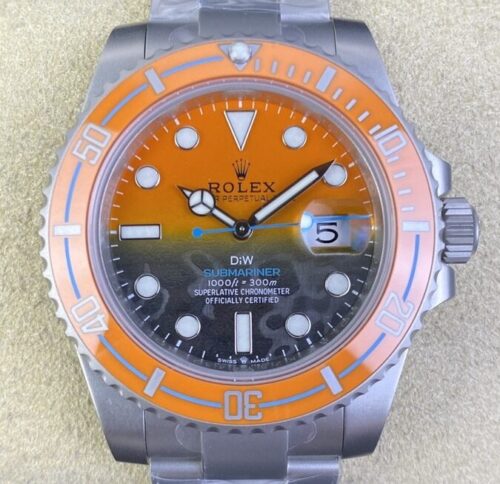 VS Factory Custom Rolex Watches Submariner Orange Dial 40mm: A Detailed Review