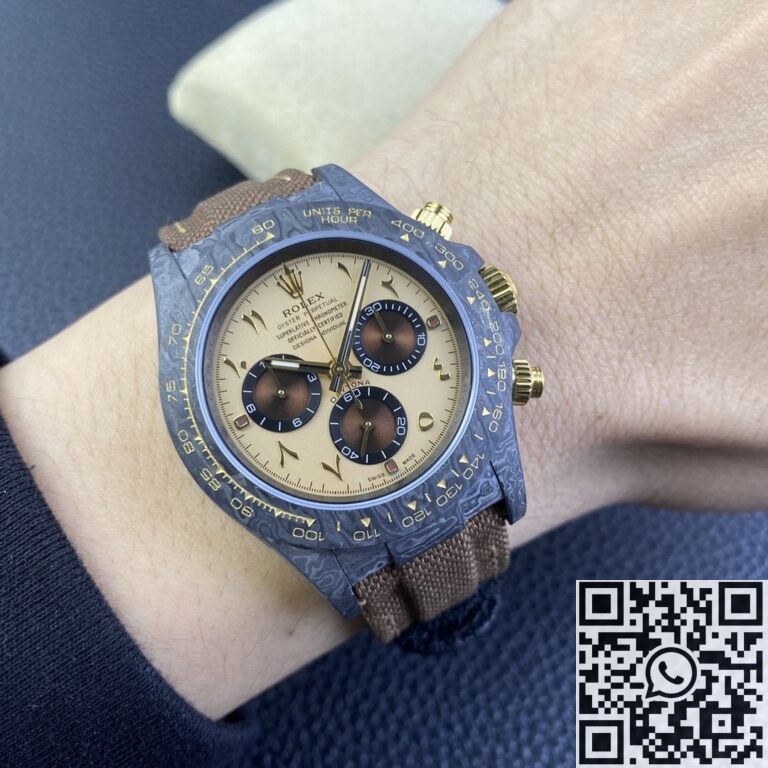 DIW Custom Rolex Daytona Carbon Fiber Case