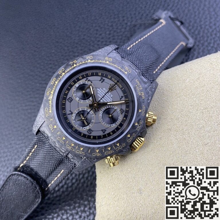 DIW Custom Rolex Daytona Carbon Fiber Case Avia Grey