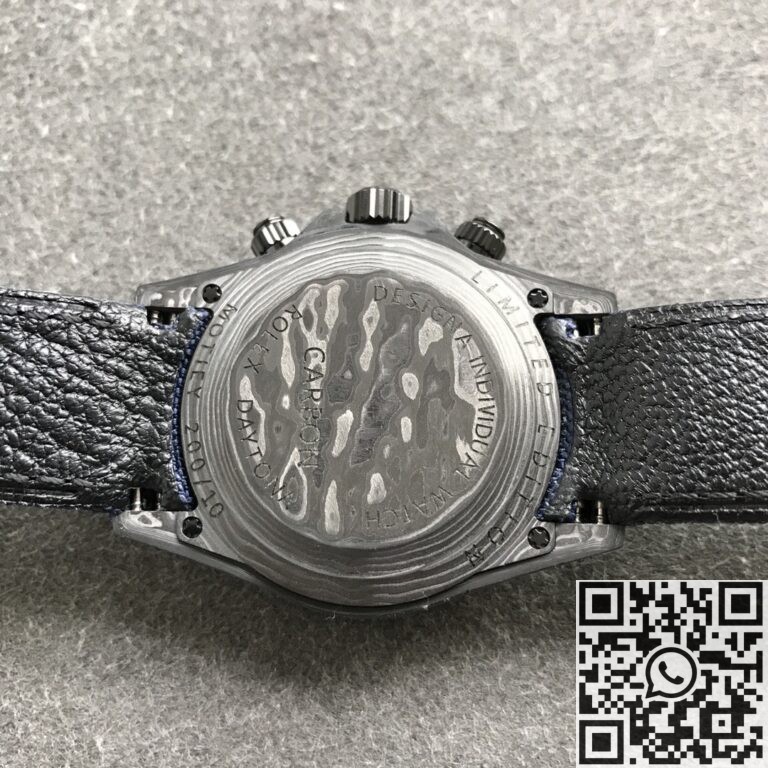 JH Custom Rolex Daytona Carbon Fiber Case Panda Dial