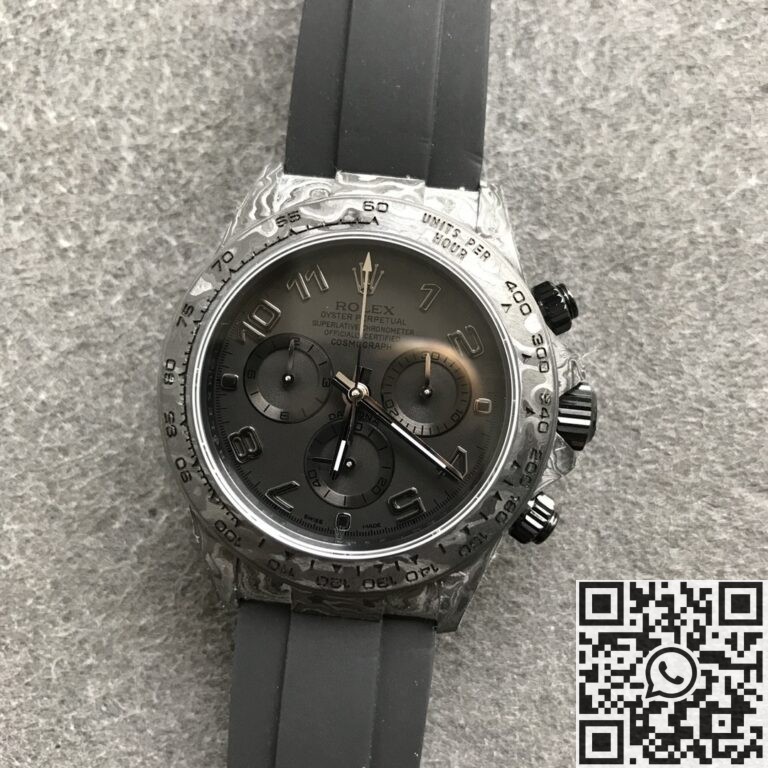 JH Custom Rolex Daytona Black Rubber Tape