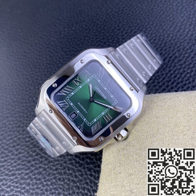 BV Factory Replica Cartier Santos WSSA0062 Gradient Green