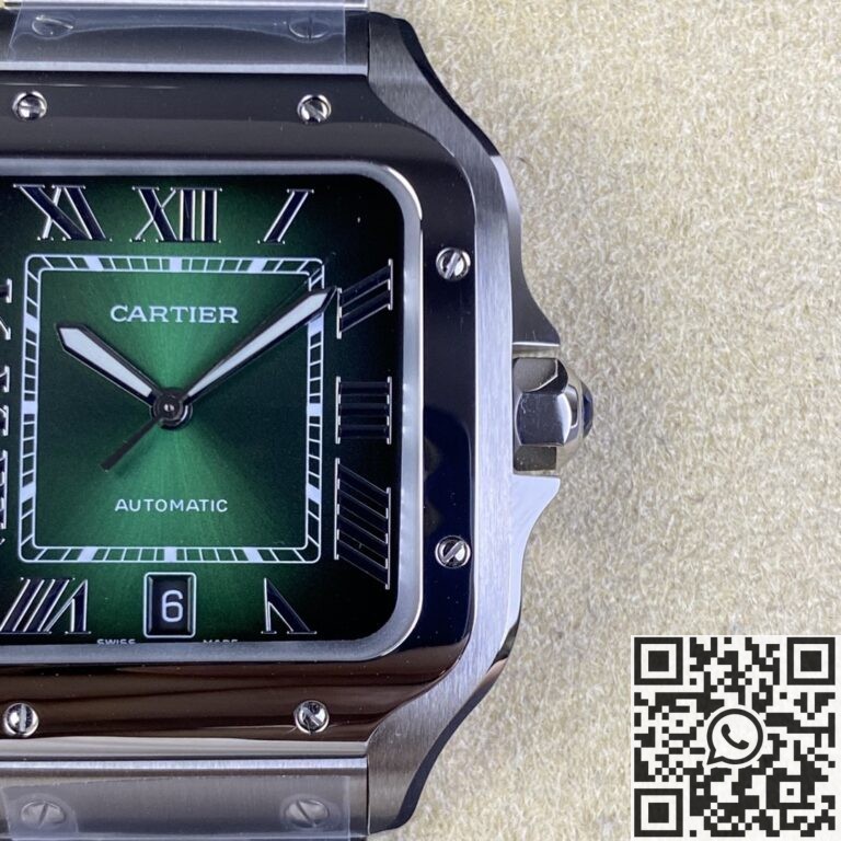 BV Factory Replica Cartier Santos WSSA0062 Gradient Green