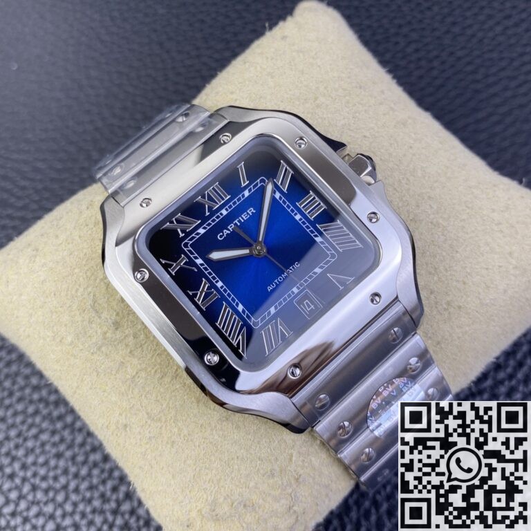 BV Factory Replica Cartier Santos WSSA0030 Gradient Blue