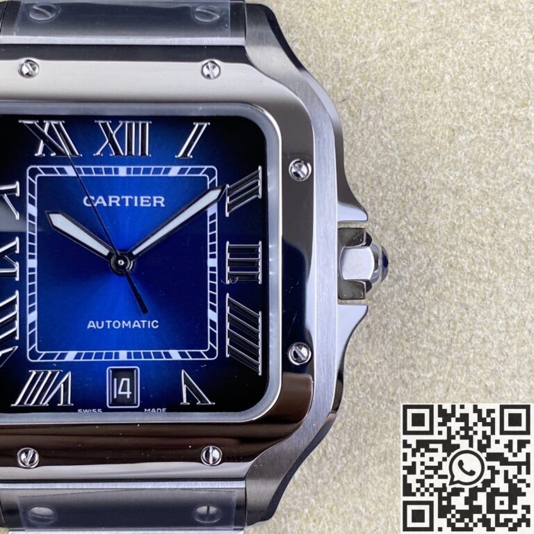 BV Factory Replica Cartier Santos WSSA0030 Gradient Blue