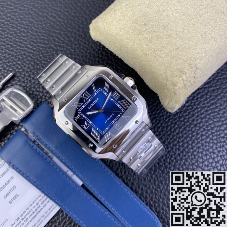 BV Factory Replica Cartier Santos WSSA0030 Gradient Blue