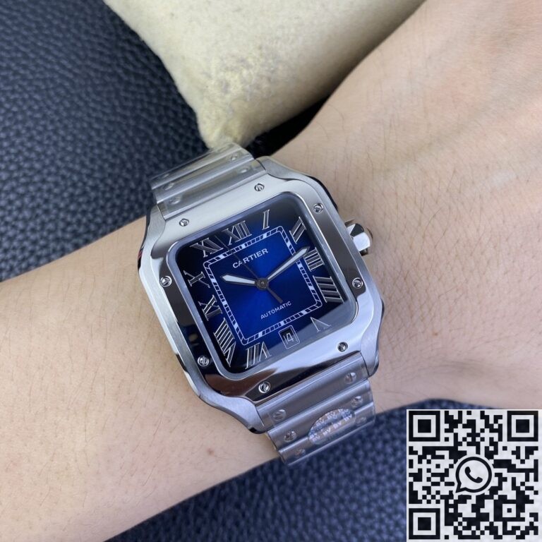 BV Factory Replica Cartier Santos WSSA0030 Gradient Blue