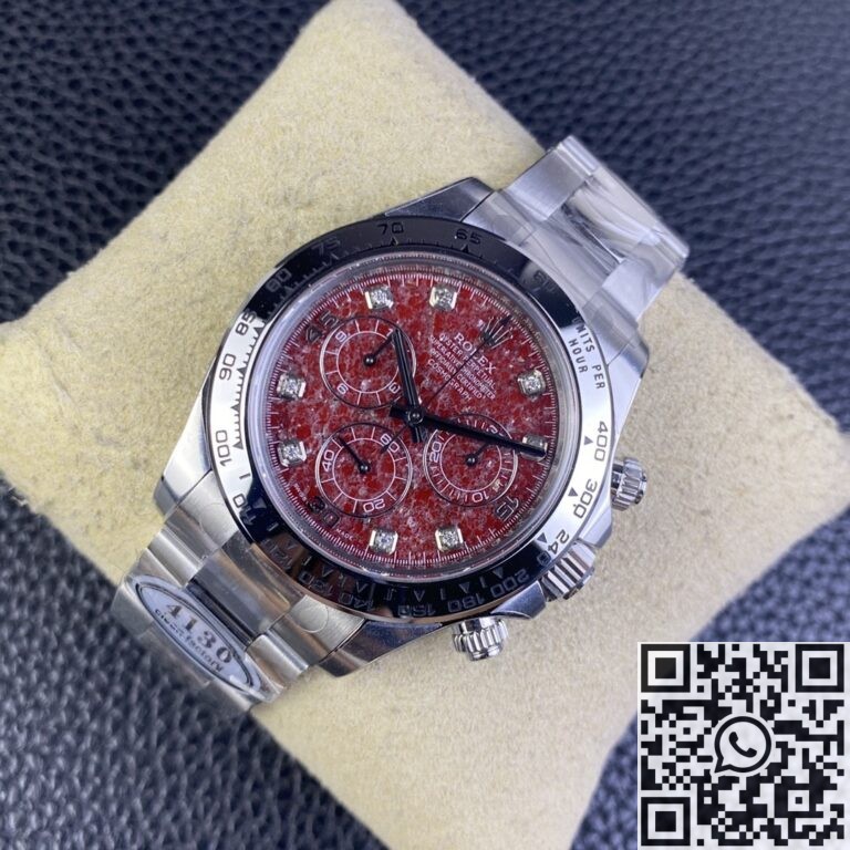 Clean Factory Rolex Cosmograph Daytona Replica Watches 116589 Pomegranate Dial