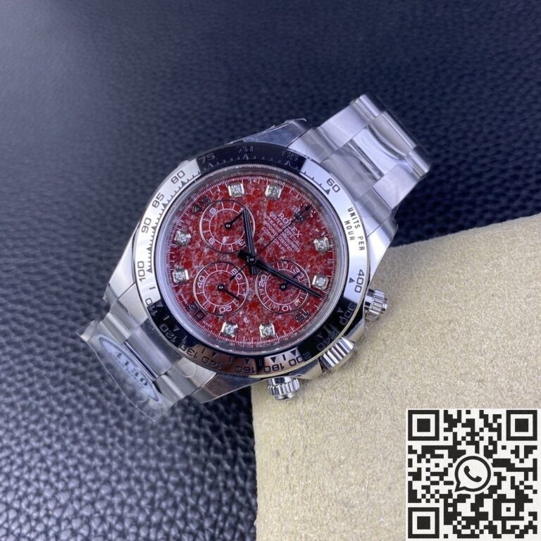 Clean Factory Rolex Cosmograph Daytona Replica Watches 116589 Pomegranate Dial