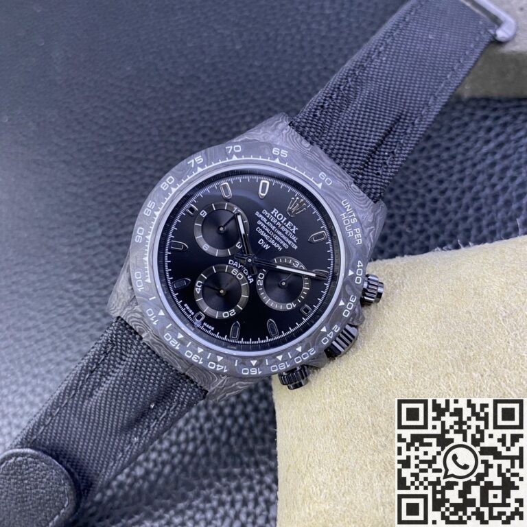 DIW Custom Rolex Daytona Carbon Fiber Version 4130 Movement