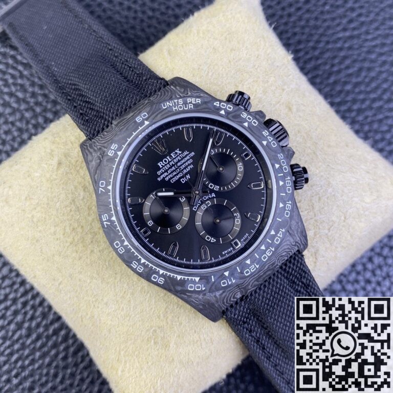 DIW Custom Rolex Daytona Carbon Fiber Version 4130 Movement