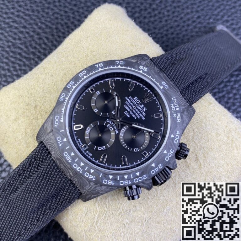 DIW Custom Rolex Daytona Carbon Fiber Version 4130 Movement