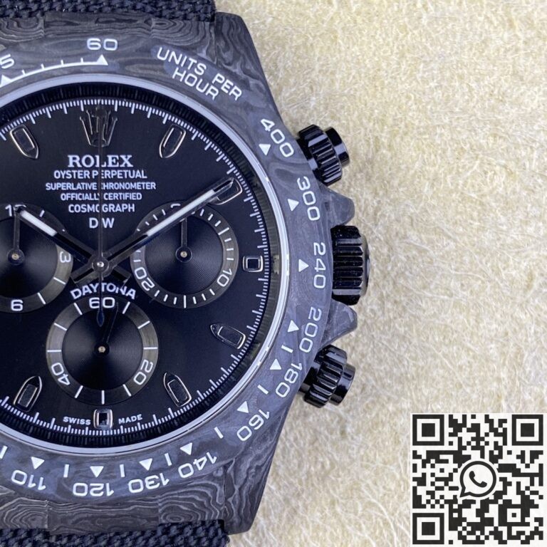 DIW Custom Rolex Daytona Carbon Fiber Version 4130 Movement