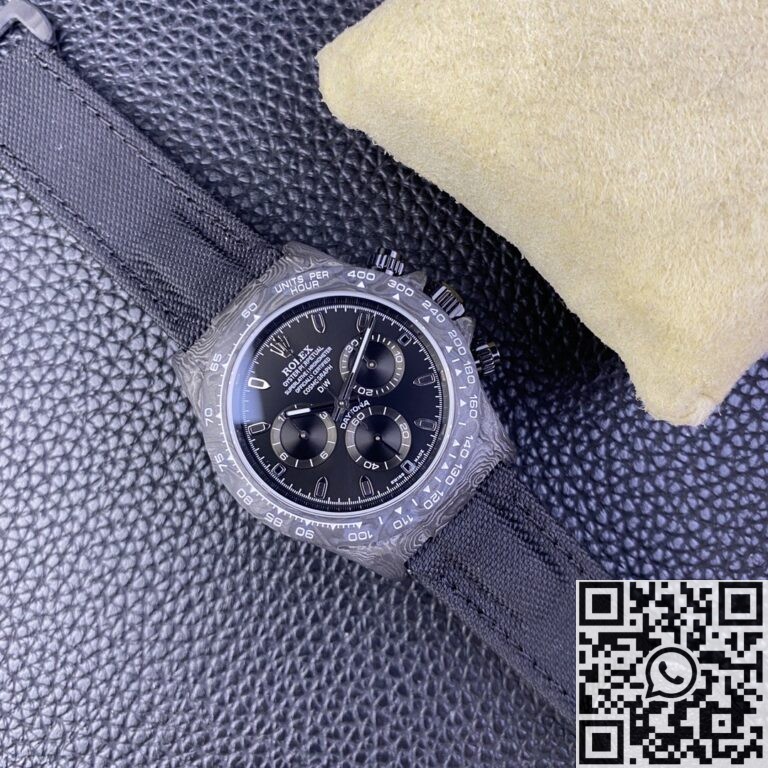 DIW Custom Rolex Daytona Carbon Fiber Version 4130 Movement