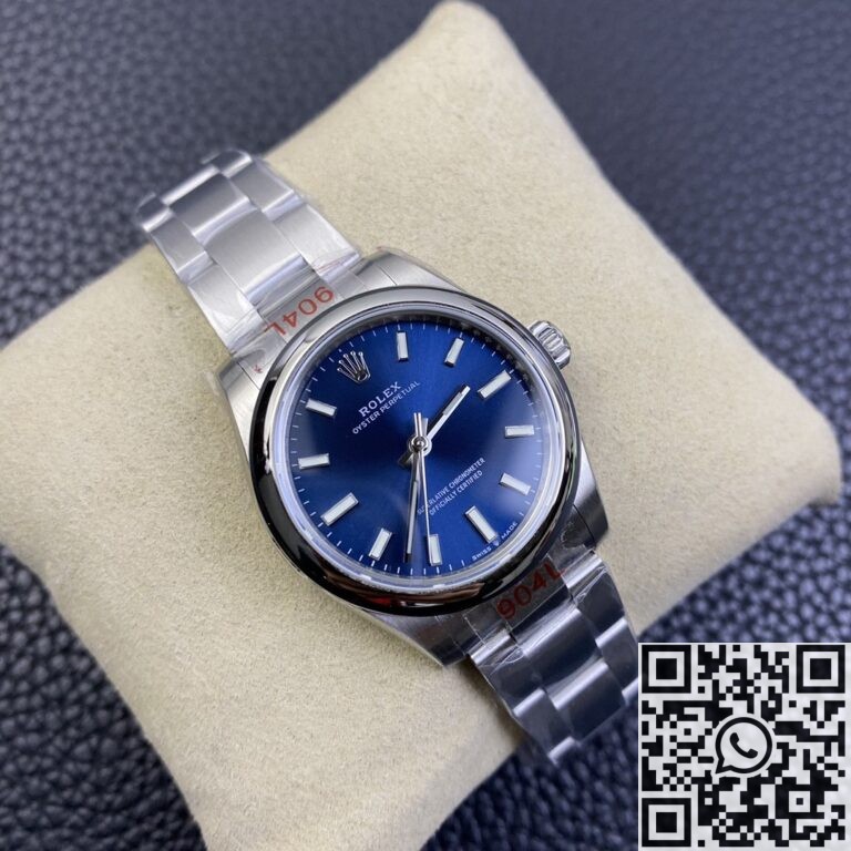 EW Factory Replica Rolex Oyster Perpetual M277200-0003 Blue Dial Watch