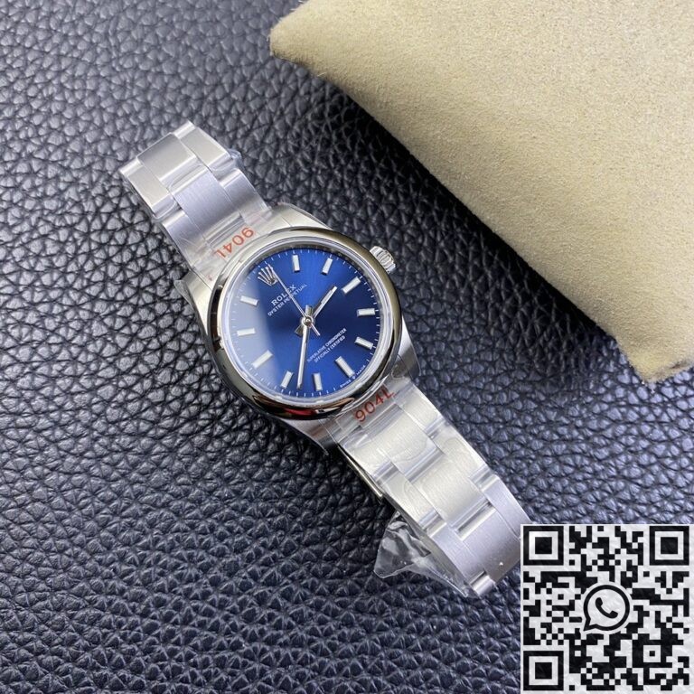 EW Factory Replica Rolex Oyster Perpetual M277200-0003 Blue Dial Watch