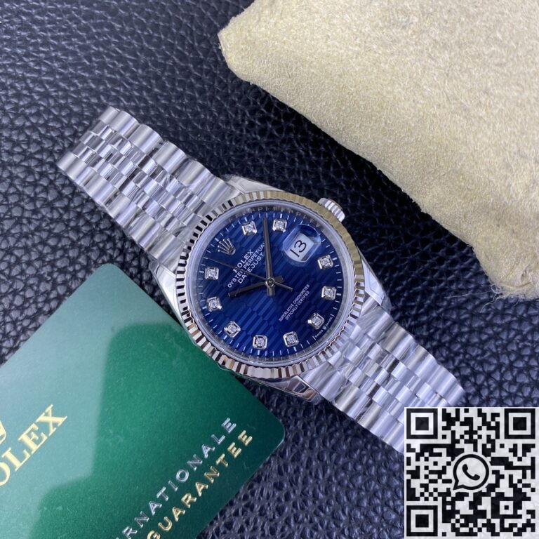 VS Factory Replica Rolex Datejust M126234-0057 Bright Blue Dial Watches