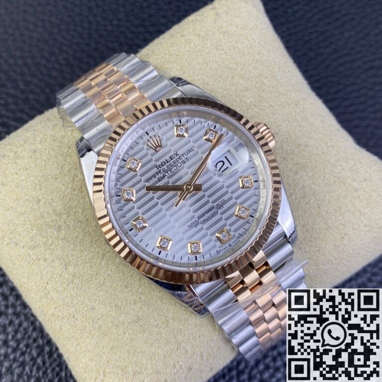 VS Factory Replica Rolex Datejust M126231-0039 Silver Dial