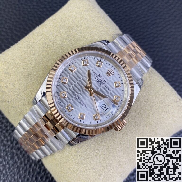 VS Factory Replica Rolex Datejust M126231-0039 Silver Dial