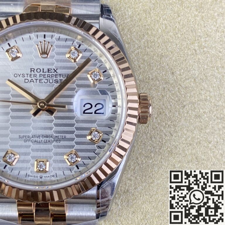 VS Factory Replica Rolex Datejust M126231-0039 Silver Dial