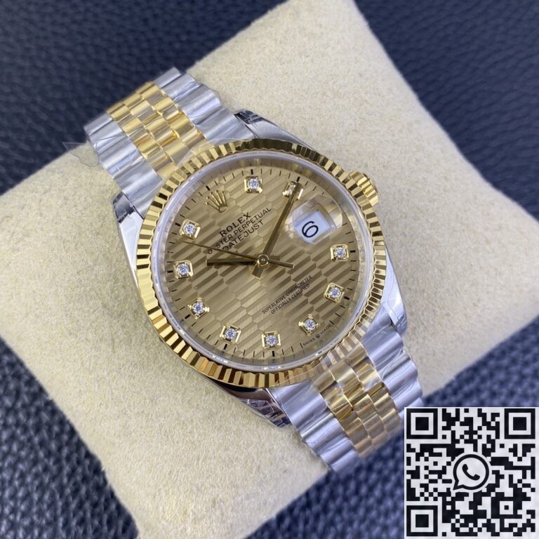 VS Factory Replica Rolex Datejust M126233-0045 Gold Watch Size 36mm