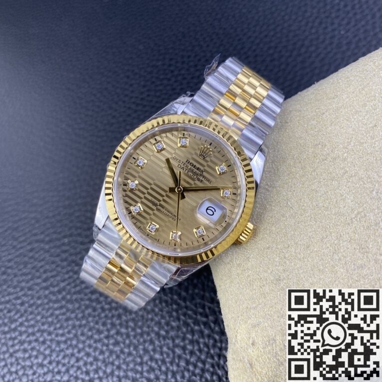 VS Factory Replica Rolex Datejust M126233-0045 Gold Watch Size 36mm