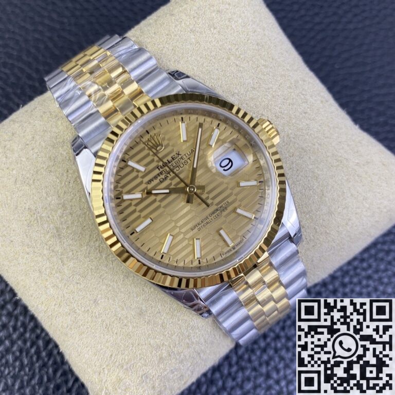 VS Factory Rolex Datejust Replicas M126233-0039 Gold Watch 36mm