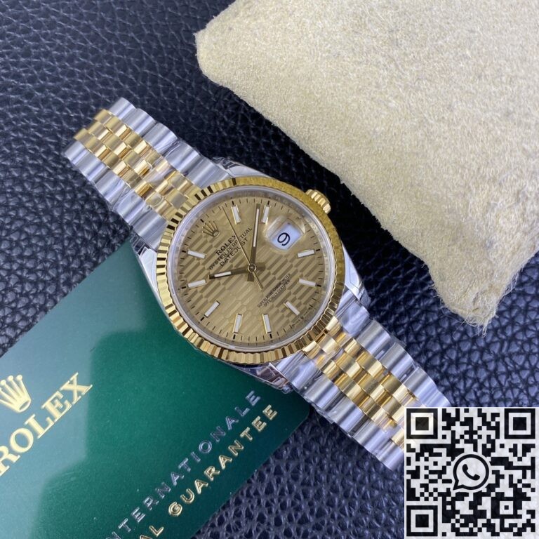 VS Factory Rolex Datejust Replicas M126233-0039 Gold Watch 36mm