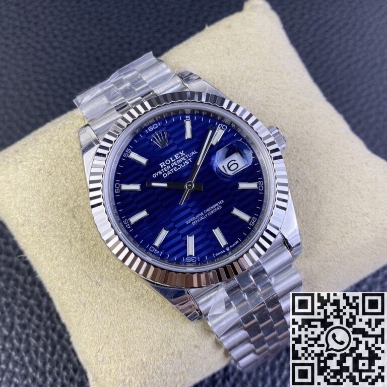 VS Factory Replica Rolex Datejust M126334-0031 Bright Blue Dial