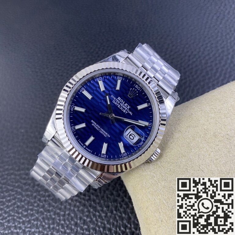 VS Factory Replica Rolex Datejust M126334-0031 Bright Blue Dial